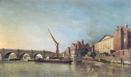 Westminster Bridge im Jahr 1747